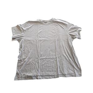 KingSize Shirt Mens 5XL Crew Neck Heather Gray Big Tall Short Sleeve Casual